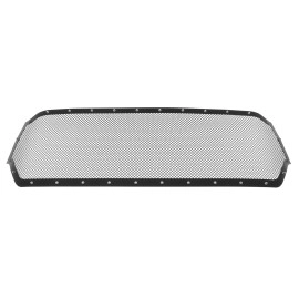 APS GR04LEE40H - Black Stainless Steel Main Upper 1.8mm Wire Mesh Grille w/ Rivet