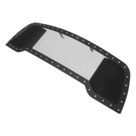 APS GR04LFC77H - Black Stainless Steel Main Upper 1.8mm Wire Mesh Grille w/ Rivet