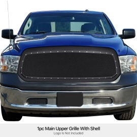 APS GR04PEI86H - Black Stainless Steel Main Upper 1.8mm Wire Mesh Grille