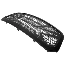 APS GR04PEI86M - Black Stainless Steel Main Upper Laser Cut Grille