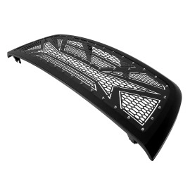 APS GR04PFH79M - Black Stainless Steel Main Upper Laser Cut Grille