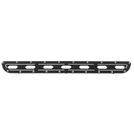 APS GR06DEC52D - Black Stainless Steel Lower Bumper Double Layer Laser Cut Sheet Grille