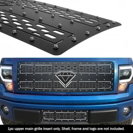 APS GR06DFF32D - Black Stainless Steel Main Upper Double Layer Laser Cut Sheet Grille
