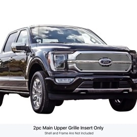 APS GR06FEA95S - Polished Stainless Steel Main Upper Horizontal Billet Grille