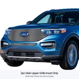 APS GR06FEB84S - Polished Stainless Steel Main Upper Horizontal Billet Grille