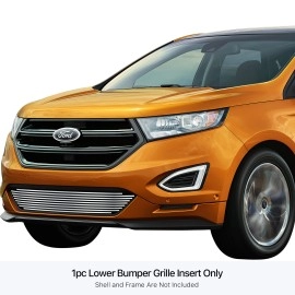 APS GR06FEB93S - Polished Stainless Steel Lower Bumper Horizontal Billet Grille