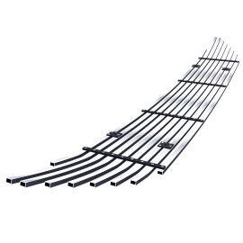 APS GR06FEB93S - Polished Stainless Steel Lower Bumper Horizontal Billet Grille