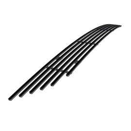 APS GR06FEB96J - Black Stainless Steel Lower Bumper Horizontal Billet Grille