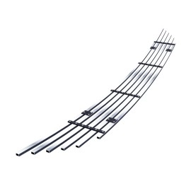 APS GR06FEB96S - Polished Stainless Steel Lower Bumper Horizontal Billet Grille