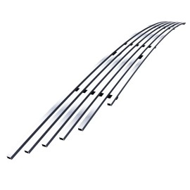 APS GR06FEB99S - Polished Stainless Steel Lower Bumper Horizontal Billet Grille