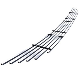 APS GR06FEB99S - Polished Stainless Steel Lower Bumper Horizontal Billet Grille