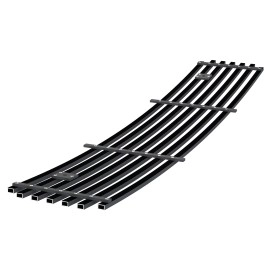 APS GR06FEC28J - Black Stainless Steel Lower Bumper Horizontal Billet Grille