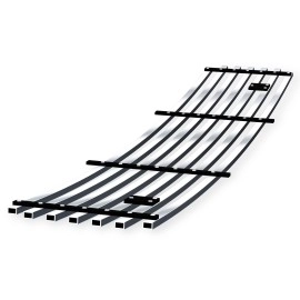APS GR06FEC28S - Polished Stainless Steel Lower Bumper Horizontal Billet Grille