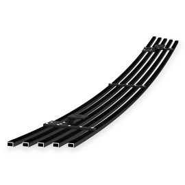 APS GR06FEC52J - Black Stainless Steel Lower Bumper Horizontal Billet Grille