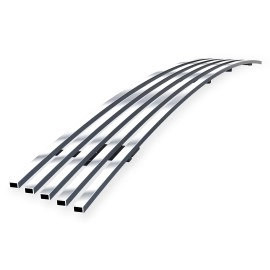 APS GR06FEC52S - Polished Stainless Steel Lower Bumper Horizontal Billet Grille