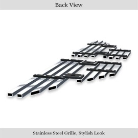 APS GR06FEE42S - Polished Stainless Steel Side Vent Horizontal Billet Grille