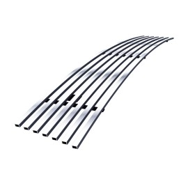 APS GR06FEE59S - Polished Stainless Steel Lower Bumper Horizontal Billet Grille