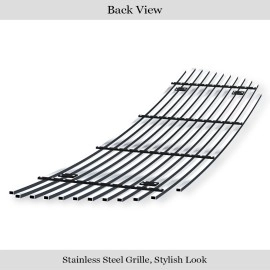 APS GR06FEG12S - Polished Stainless Steel Main Upper Horizontal Billet Grille