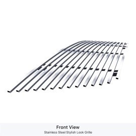 APS GR06FEG15C - Hairline Stainless Steel Main Upper Horizontal Billet Grille