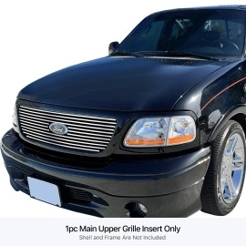 APS GR06FEG23S - Polished Stainless Steel Main Upper Horizontal Billet Grille