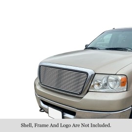 APS GR06FEG25S - Polished Stainless Steel Main Upper Horizontal Billet Grille