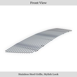 APS GR06FEG25S - Polished Stainless Steel Main Upper Horizontal Billet Grille