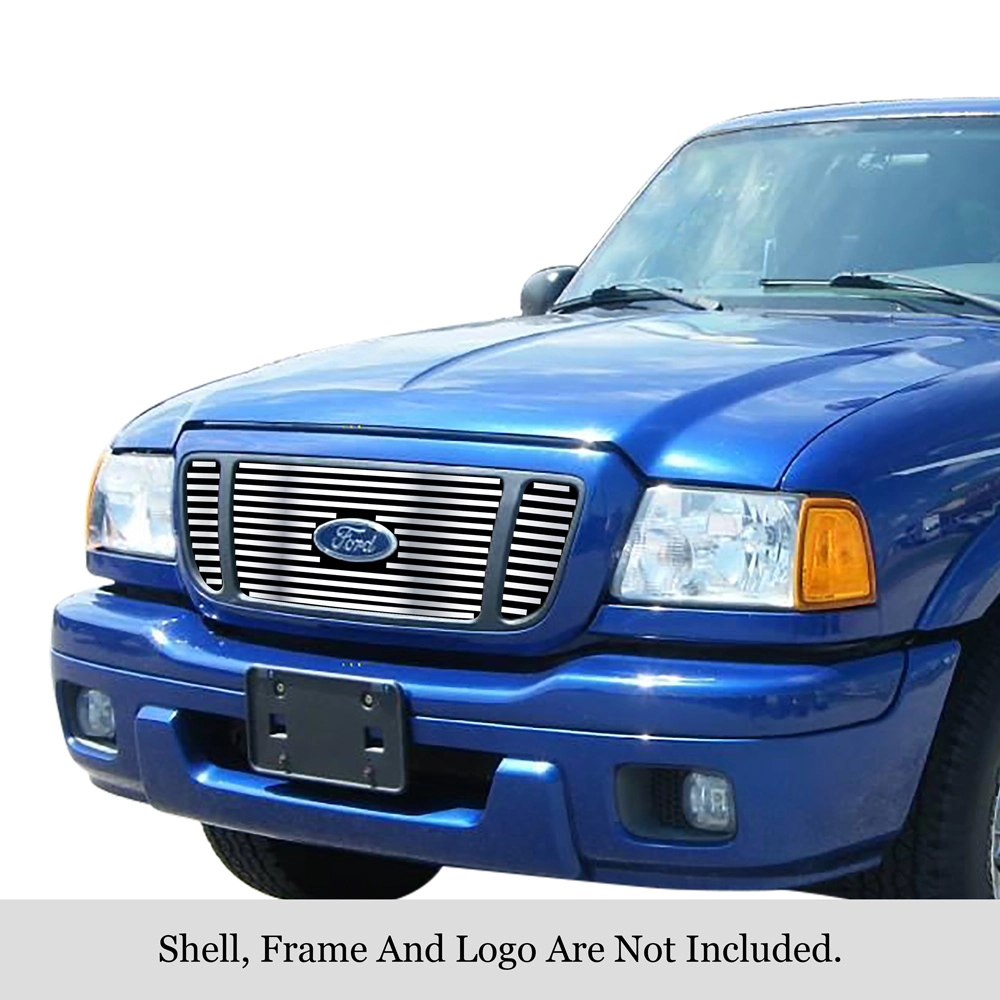 APS GR06FEG36S - Polished Stainless Steel Main Upper Horizontal Billet Grille