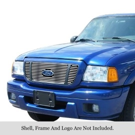 APS GR06FEG36S - Polished Stainless Steel Main Upper Horizontal Billet Grille