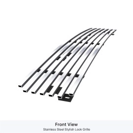 APS GR06FEG98S - Polished Stainless Steel Lower Bumper Horizontal Billet Grille