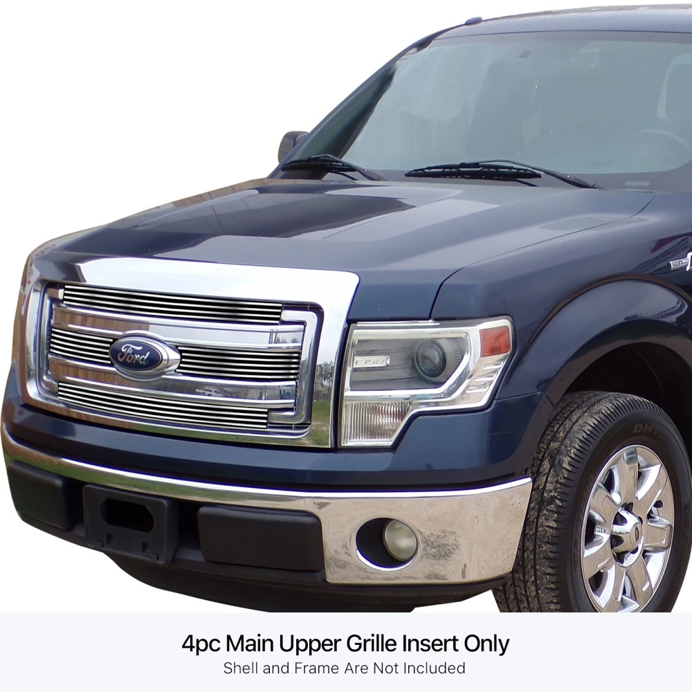 APS GR06FEI24S - Polished Stainless Steel Main Upper Horizontal Billet Grille