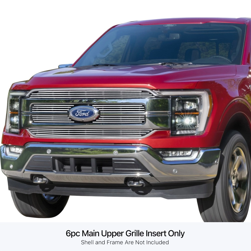 APS GR06FEJ78S - Polished Stainless Steel Main Upper Horizontal Billet Grille