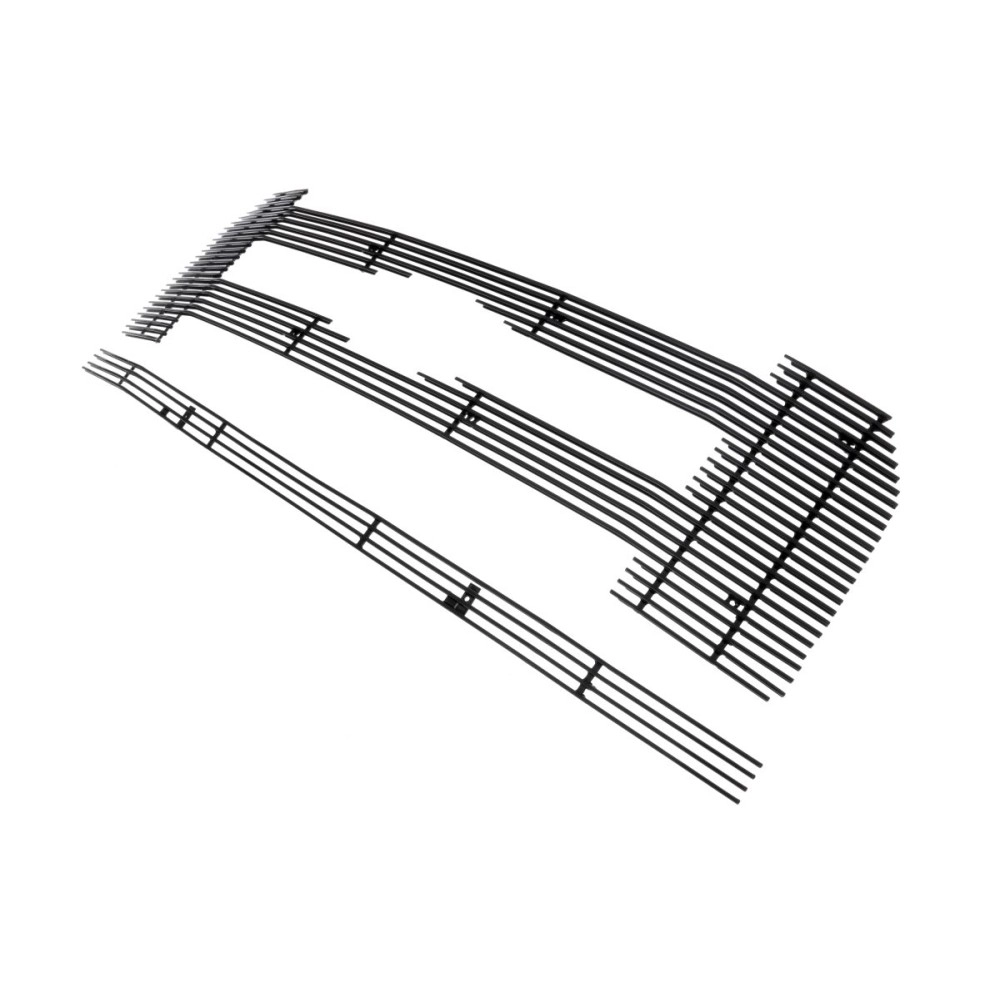 APS GR06FFC11H - Black Aluminum Main Upper Horizontal Billet Grille