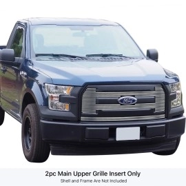 APS GR06FFC11S - Polished Stainless Steel Main Upper Horizontal Billet Grille