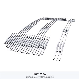 APS GR06FFC11S - Polished Stainless Steel Main Upper Horizontal Billet Grille