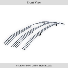 APS GR06FFC12S - Polished Stainless Steel Main Upper Horizontal Billet Grille