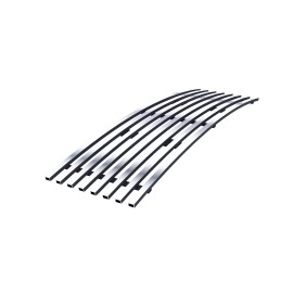 APS GR06FFC13S - Polished Stainless Steel Lower Bumper Horizontal Billet Grille