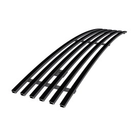 APS GR06FFD01J - Black Stainless Steel Lower Bumper Horizontal Billet Grille