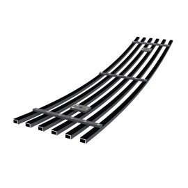 APS GR06FFD01J - Black Stainless Steel Lower Bumper Horizontal Billet Grille
