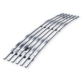 APS GR06FFD01S - Polished Stainless Steel Lower Bumper Horizontal Billet Grille