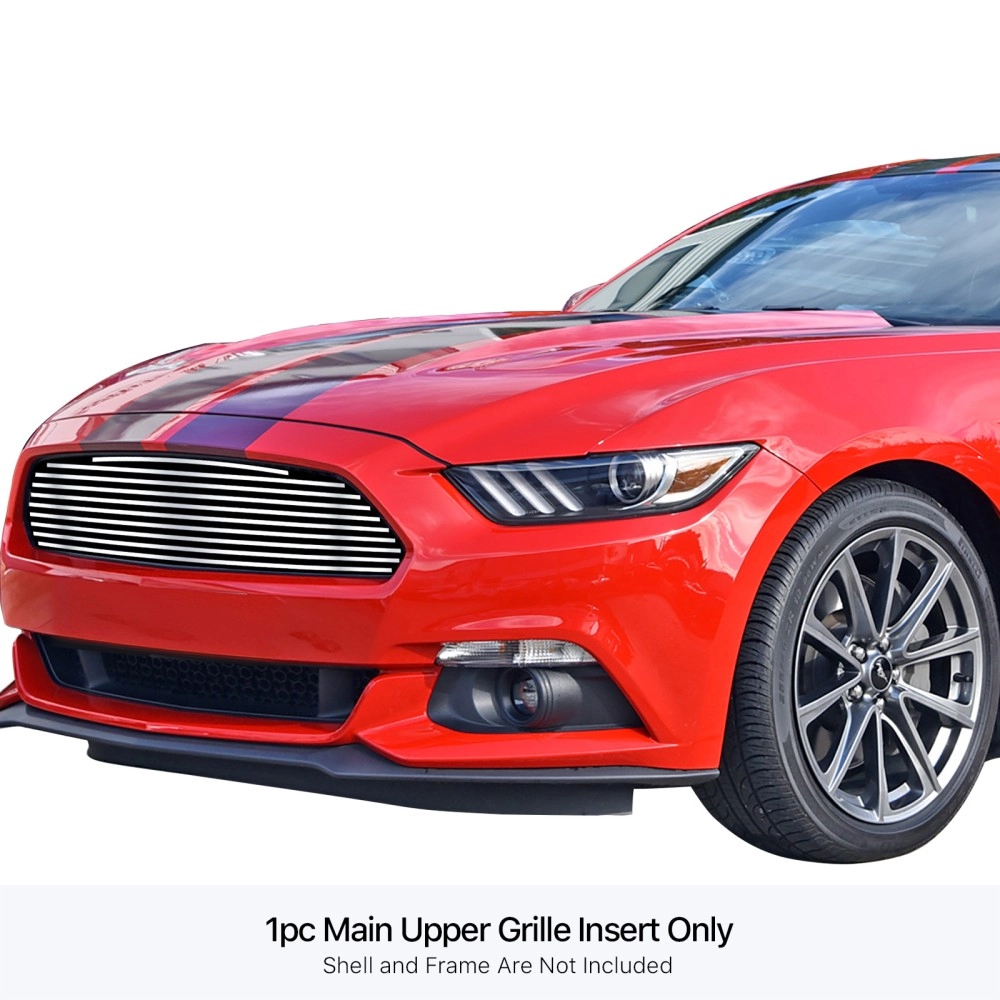 APS GR06FFD04S - Polished Stainless Steel Main Upper Horizontal Billet Grille