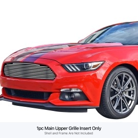 APS GR06FFD04S - Polished Stainless Steel Main Upper Horizontal Billet Grille