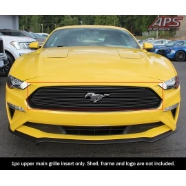 APS GR06FFD47H - Black Aluminum Main Upper Horizontal Billet Grille