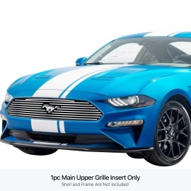 APS GR06FFD47S - Polished Stainless Steel Main Upper Horizontal Billet Grille