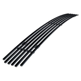 APS GR06FFF59J - Black Stainless Steel Lower Bumper Horizontal Billet Grille