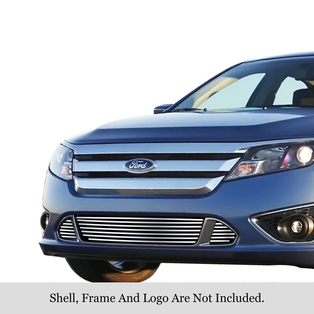 APS GR06FFF60S - Polished Stainless Steel Lower Bumper Horizontal Billet Grille