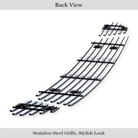 APS GR06FFF60S - Polished Stainless Steel Lower Bumper Horizontal Billet Grille