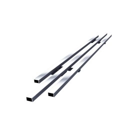 APS GR06FFJ11S - Polished Stainless Steel Hood Scoop Horizontal Billet Grille