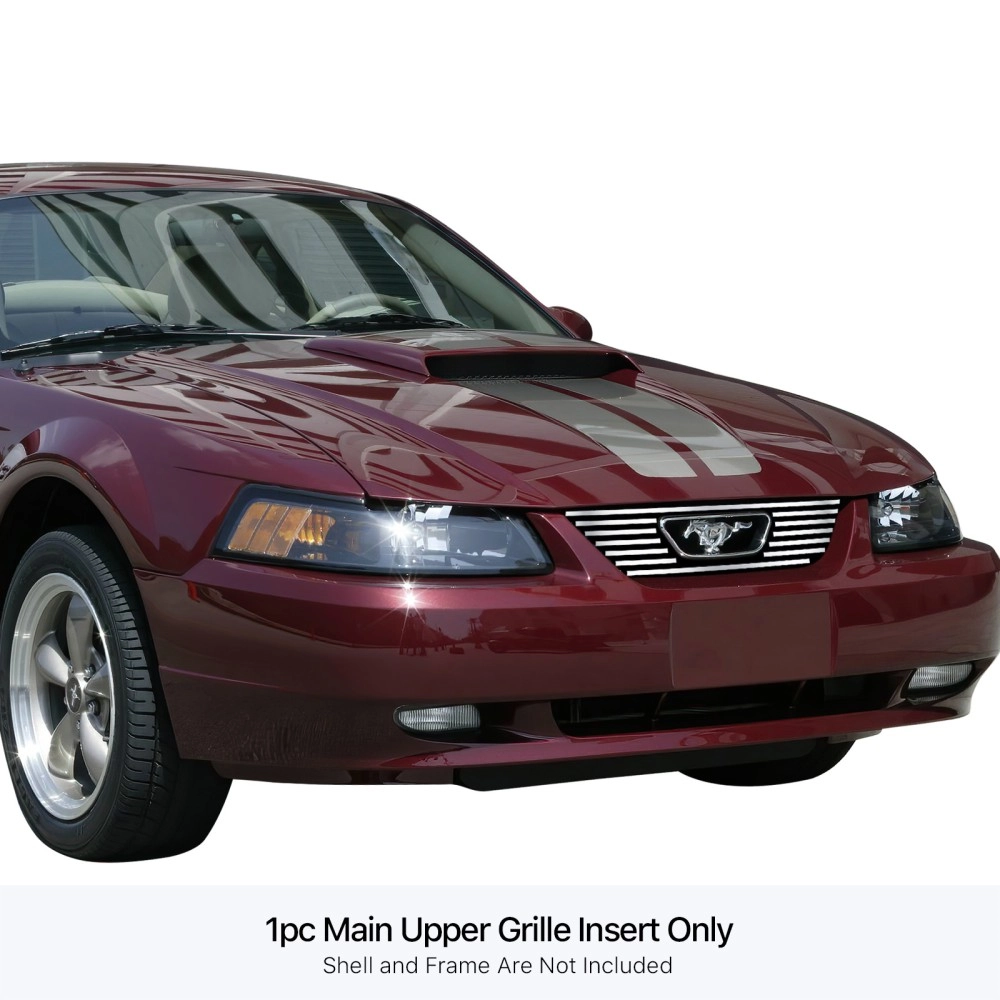 APS GR06FFJ21S - Polished Stainless Steel Main Upper Horizontal Billet Grille