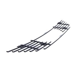 APS GR06FFJ21S - Polished Stainless Steel Main Upper Horizontal Billet Grille