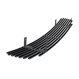 APS GR06FFJ29J - Black Stainless Steel Lower Bumper Horizontal Billet Grille